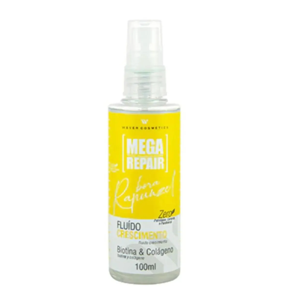 FLUíDO CAPILAR CRESCIMENTO RAPUNZEL BIOTINA 100ML - WEVER