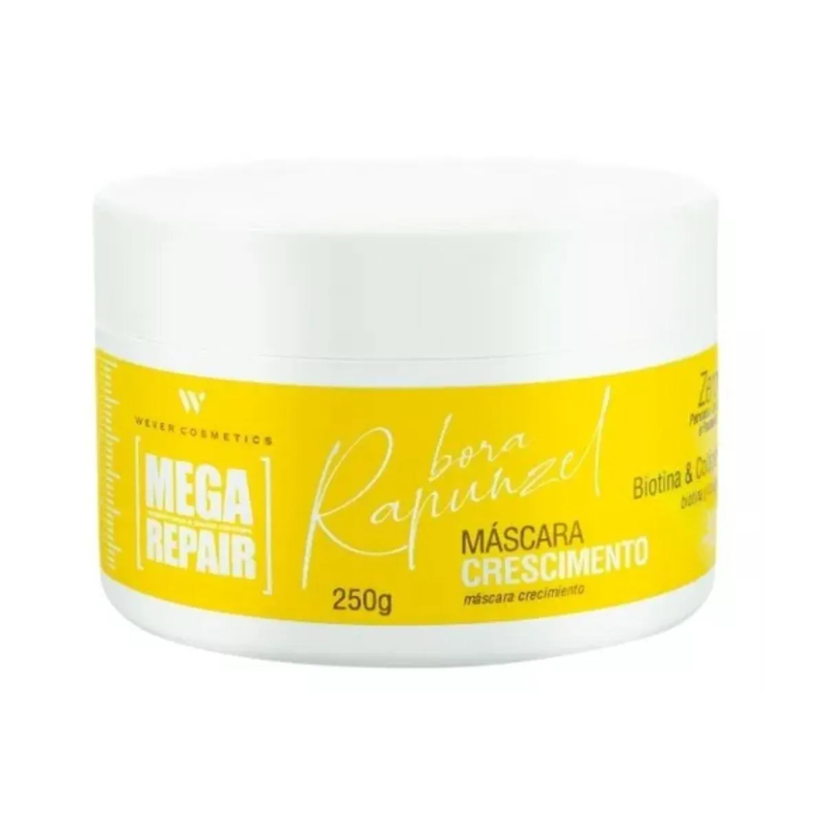 MáSCARA CRESCIMENTO BORA RAPUNZEL 250G - WEVER COSMéTICS