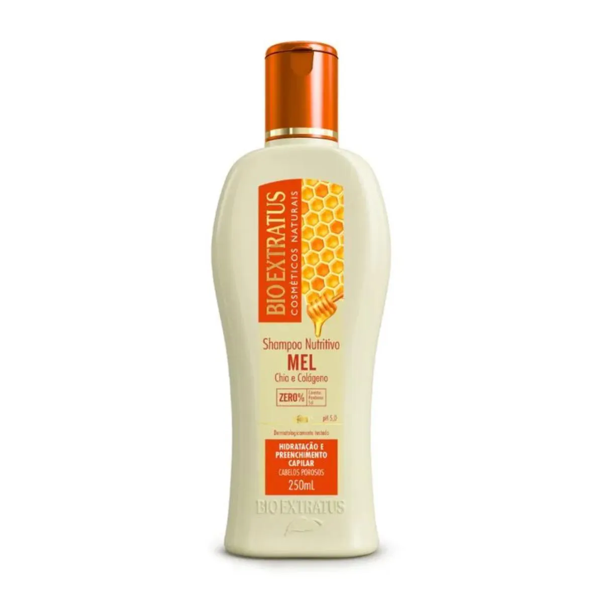 Shampoo Bio Extratus Mel Nutritivo Hidratação Profunda 250ml