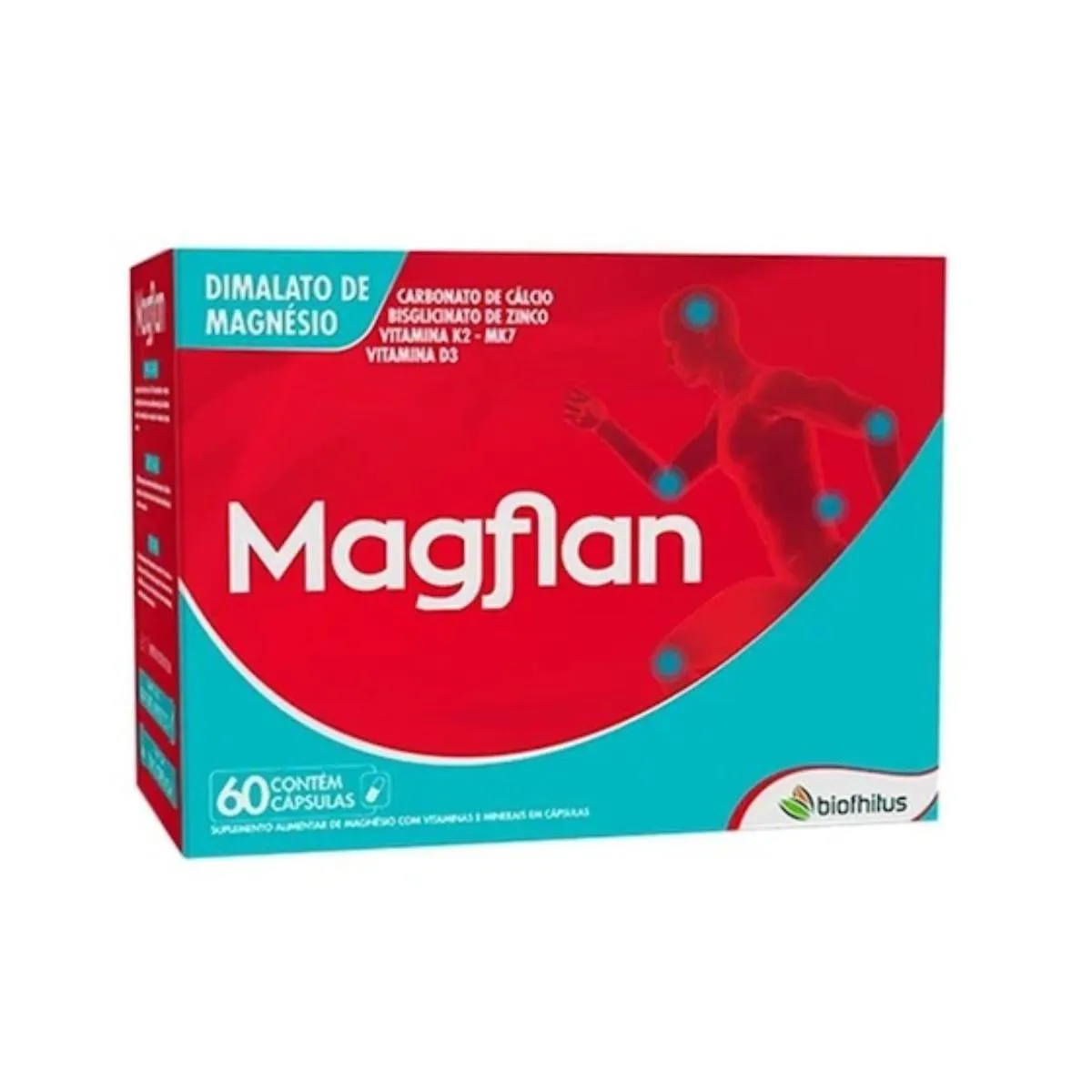 MAGFLAN SUPLEMENTO ALIMENTAR MUSCULAR C60 – BIOFHITUS