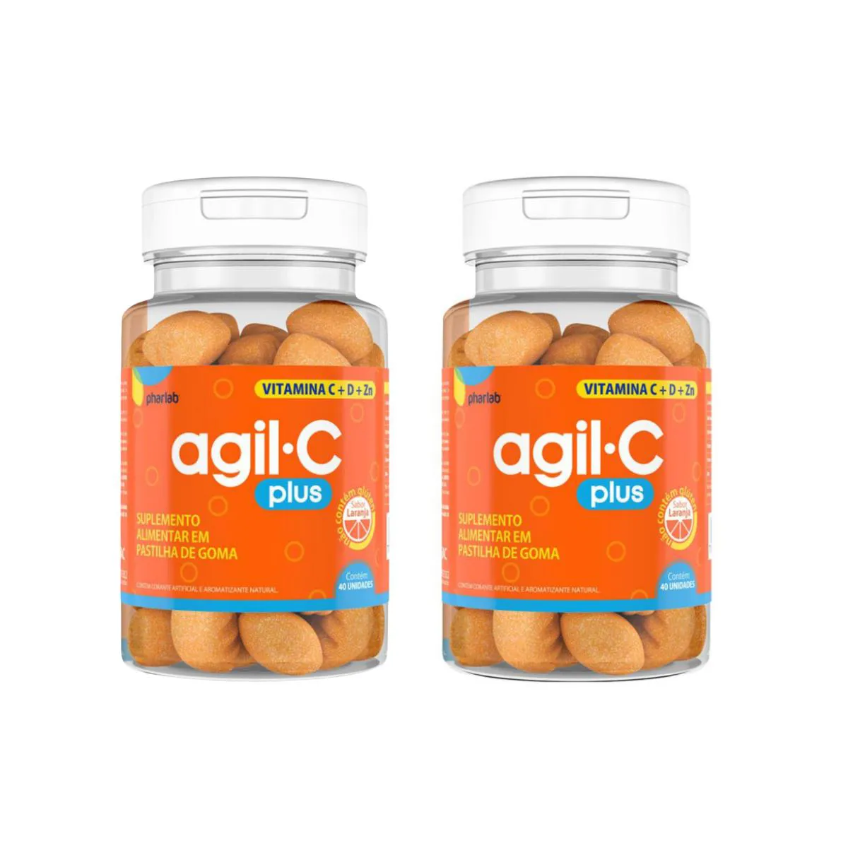 KIT C2 AGIL C SUPLEMENTO ALTO TEOR VITAMINA C GOMA – PHARLAB