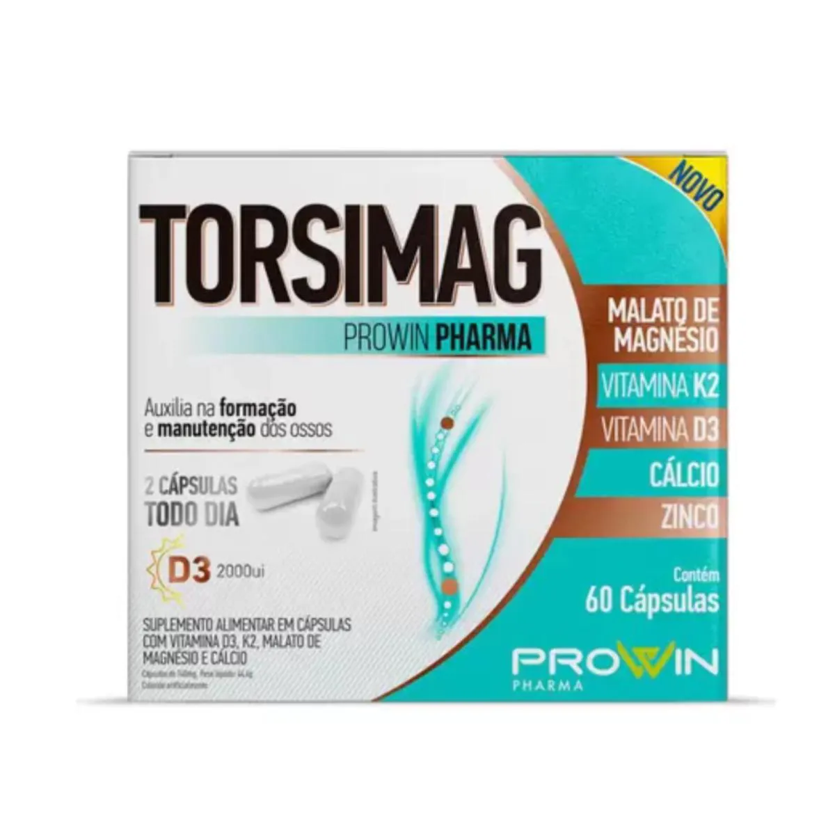 TORSIMAG SUPLEMENTO ALIMENTAR PARA OSSOS C60 – PROWIN