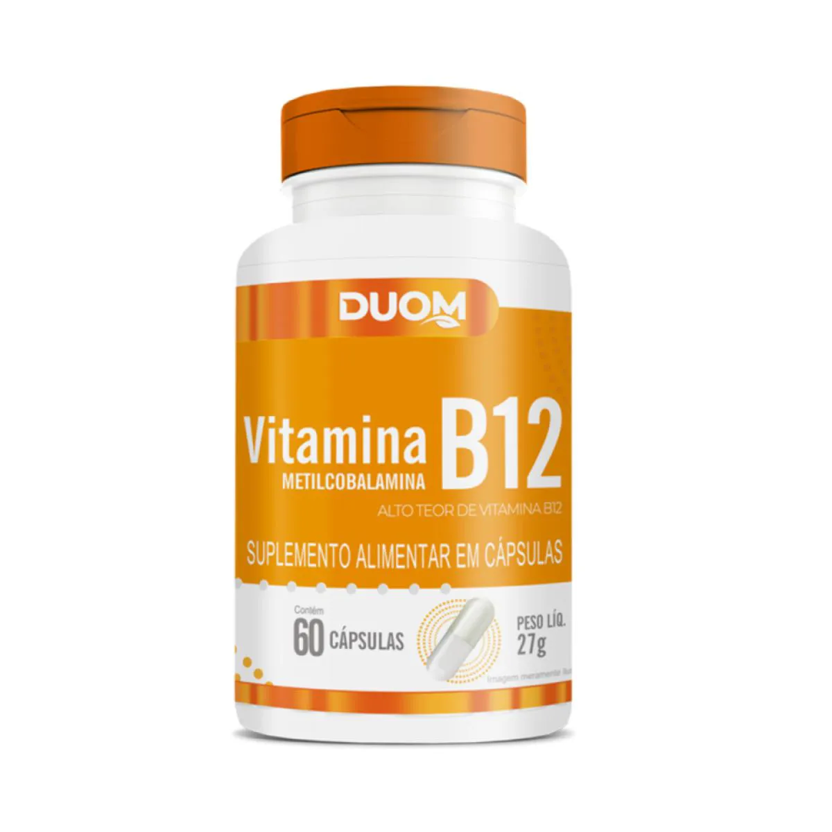 POTENCIALIZE A VIDA VITAMINA B12 METILCOBALAMINA C60 - DUOM