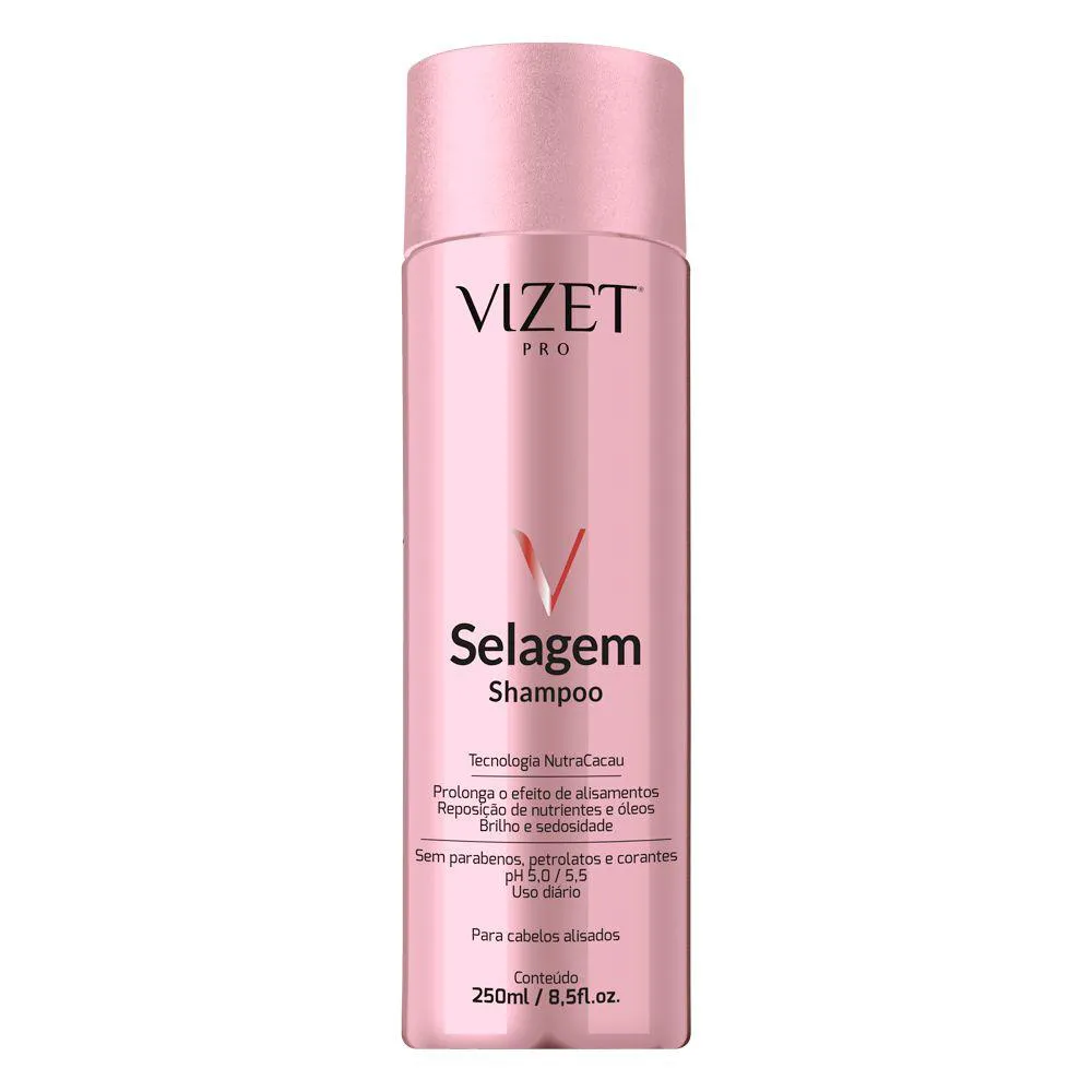 Shampoo Pós Progressiva Home Care Selagem Térmica 250ml Vizet