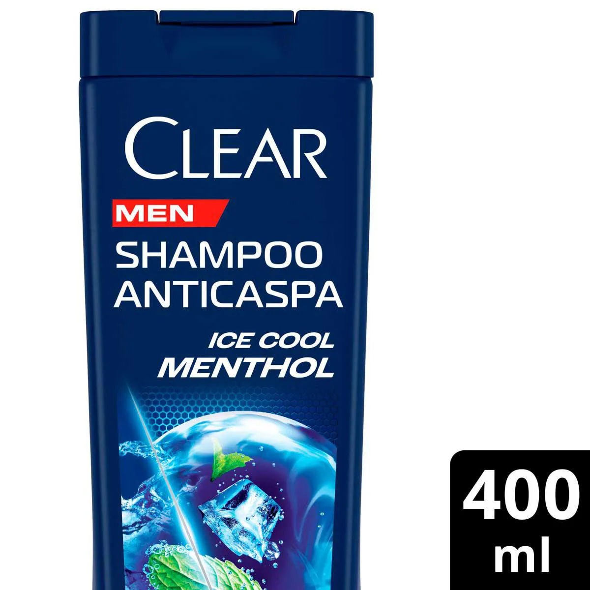 Shampoo Anticaspa Clear Men Ice Cool Menthol 400ml