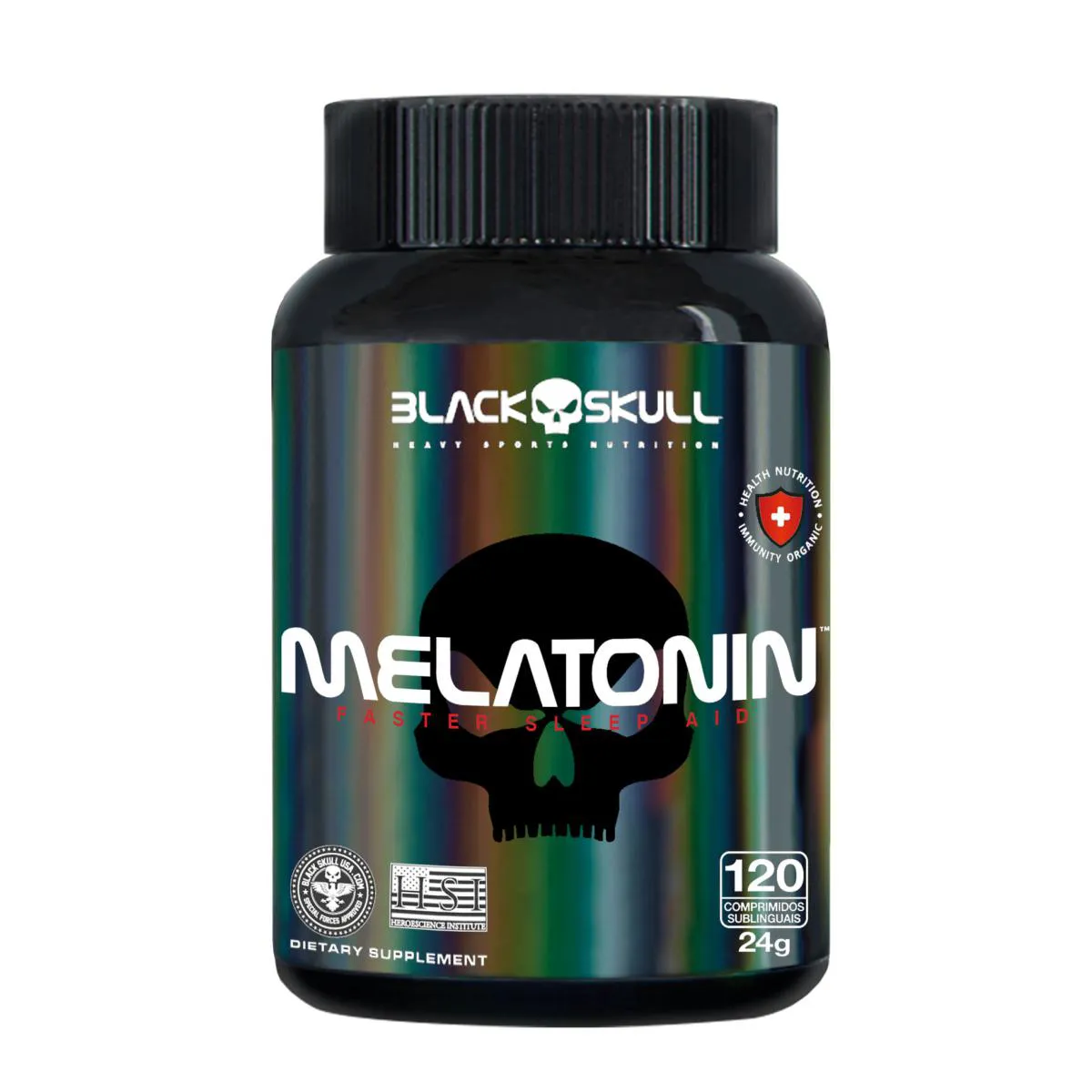 MELATONIN - MELATONINA SUBLINGUAL 120 COMP SEM SABOR