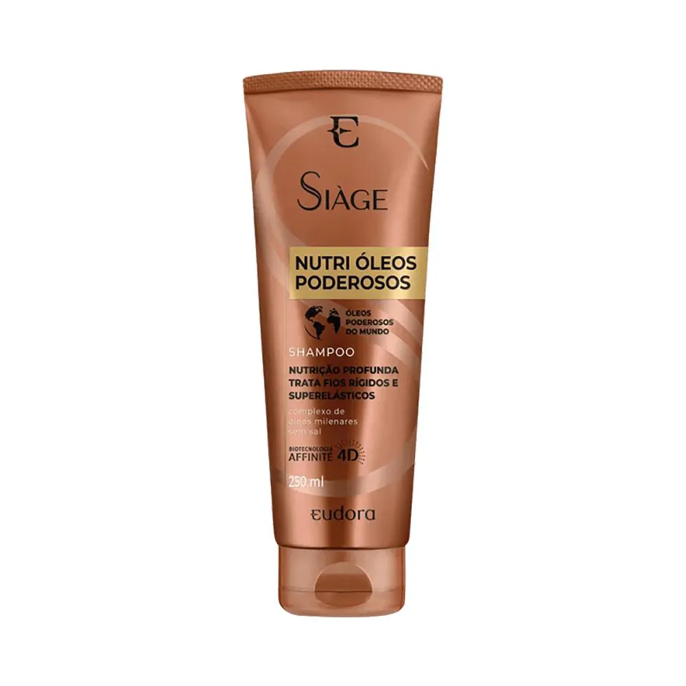 Eudora Siàge Shampoo Nutri Óleos Poderosos 250ml