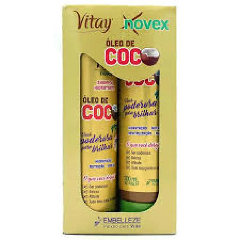 KIT VITAY SHAMPOO OLEO DE COCO +COND 200ML