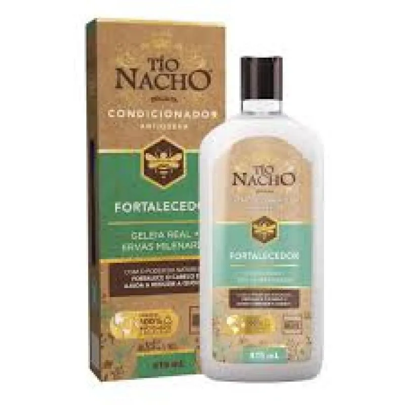 Condicionador Anticaspa Tio Nacho Fortalecedor Ervas Milenares Antiqueda 415ml