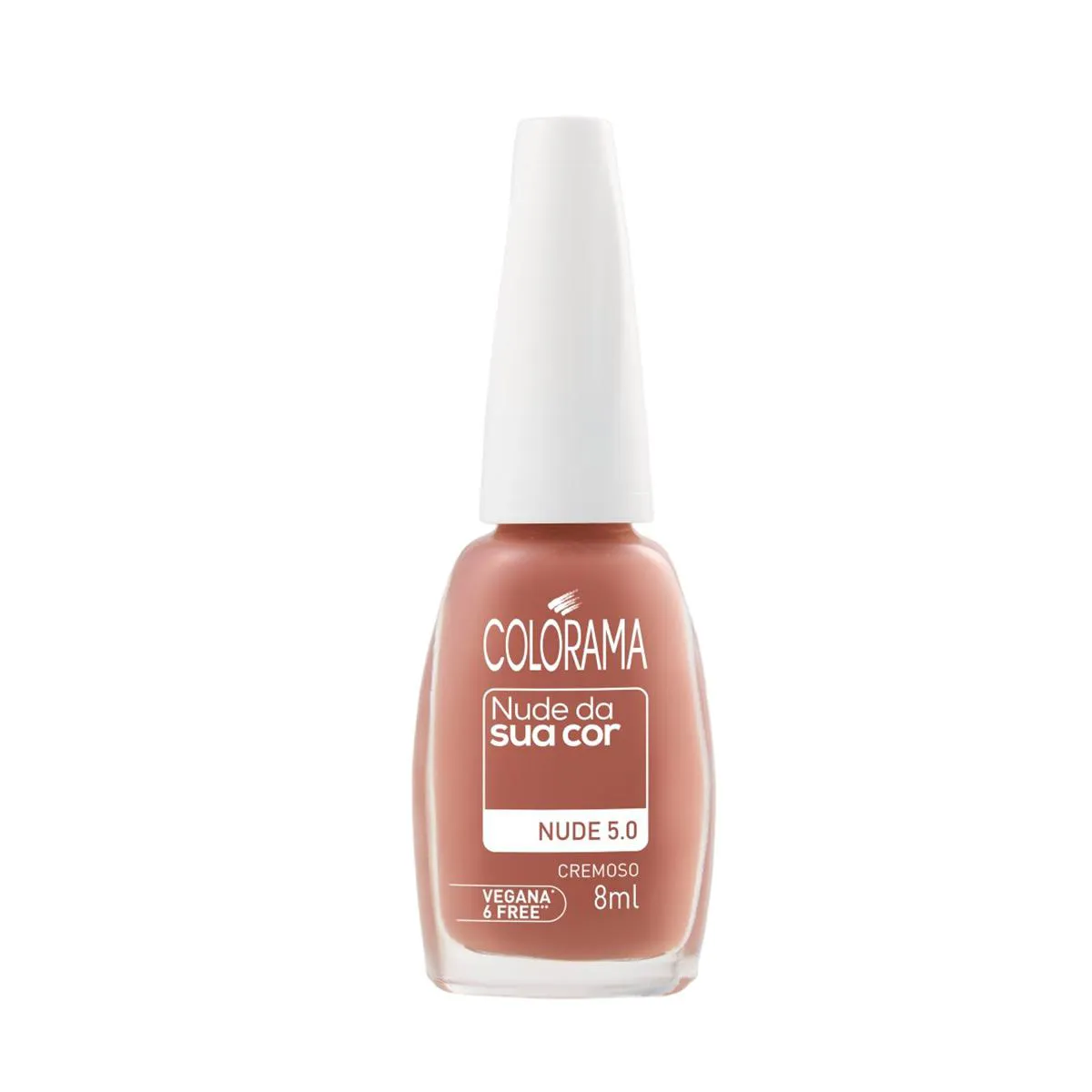 Esmalte Colorama Nude da Sua Cor Nude 5.0 Cremoso 8ml