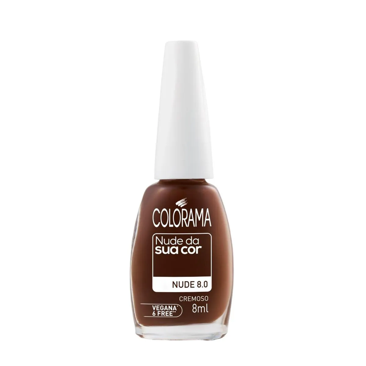 Esmalte Colorama Nude da Sua Cor Nude 8.0 Cremoso 8ml