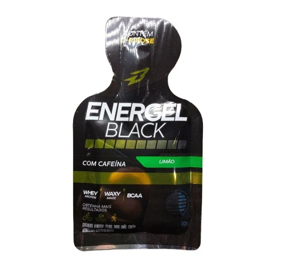 Energel Black (30g) - Sabor: Limão