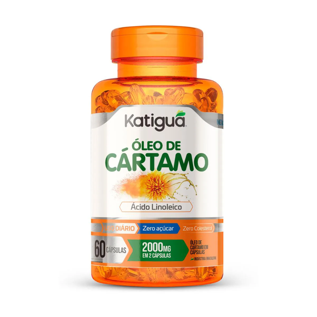 Oleo de Cartamo 1000MG 60CAPS Natural