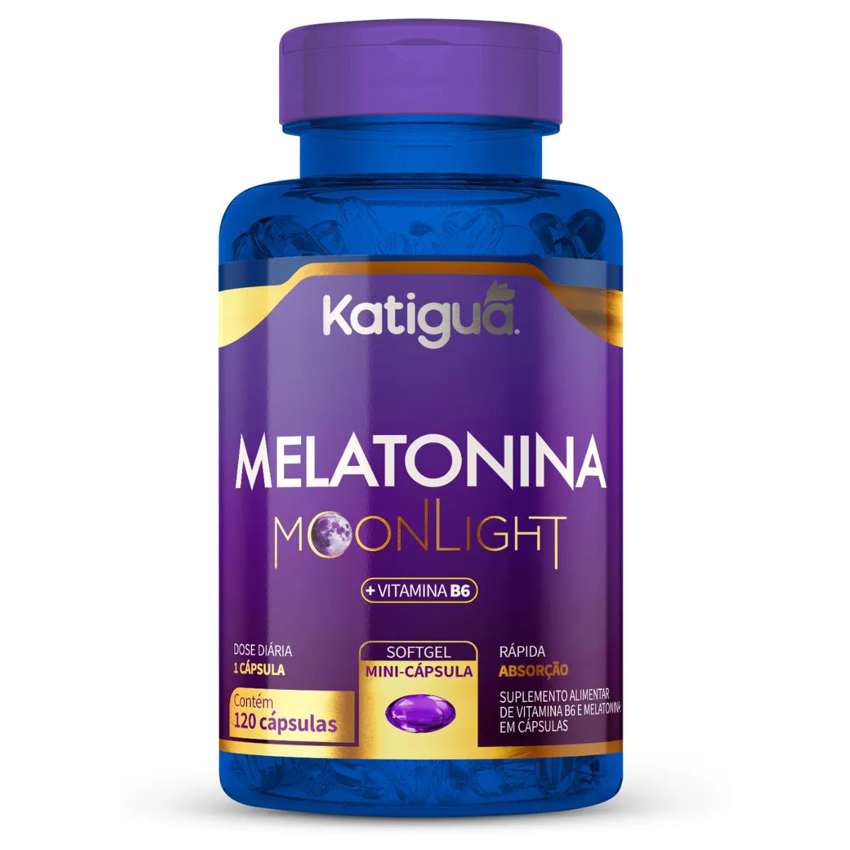Melatonina + B6 210MCG 120CAPS Natural
