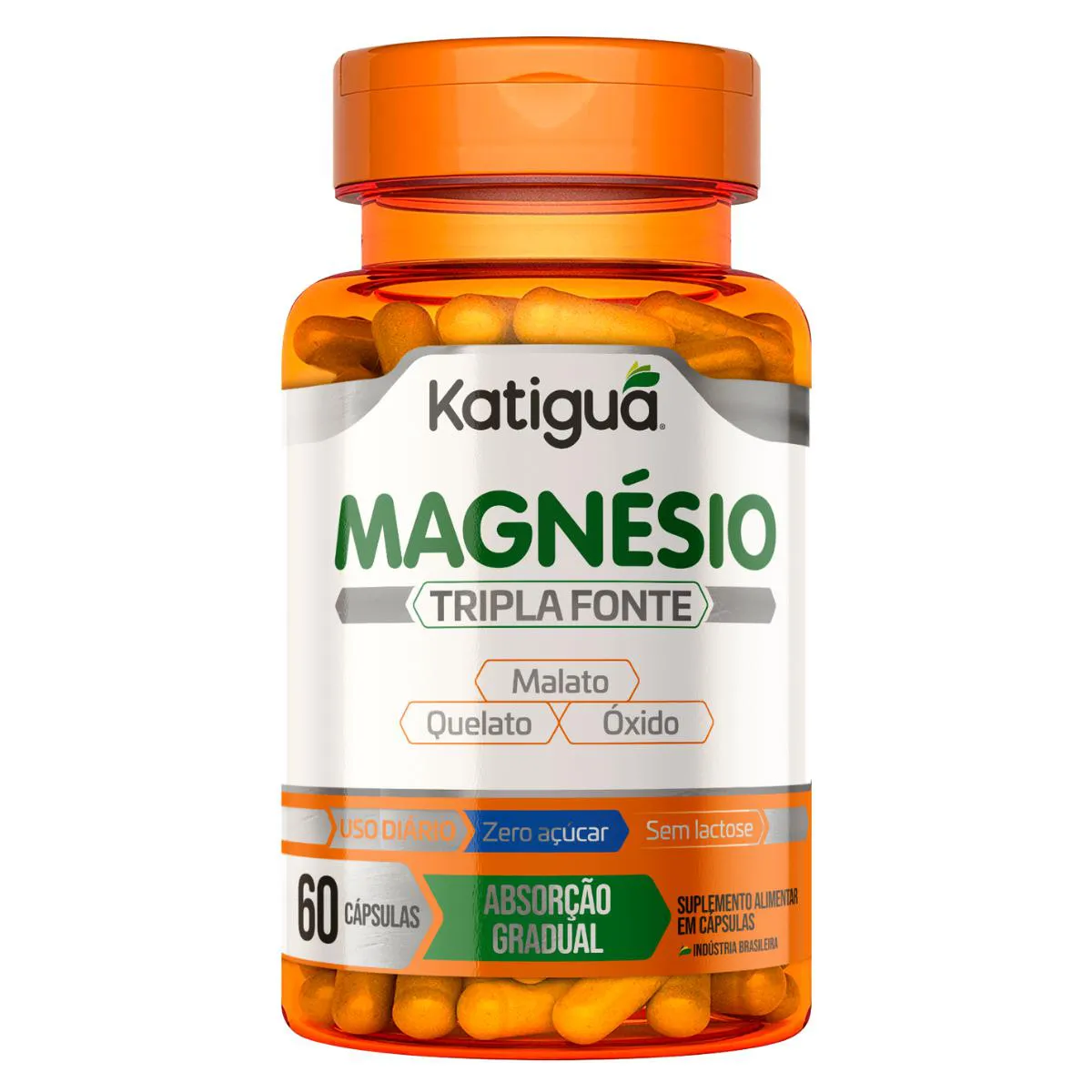 Magnesio Tripla Fonte 500MG 60CAPS Natural