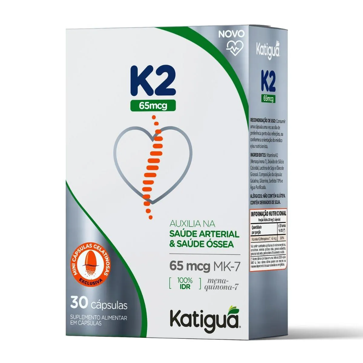 K2 120MCG 30 GELCAPS Natural
