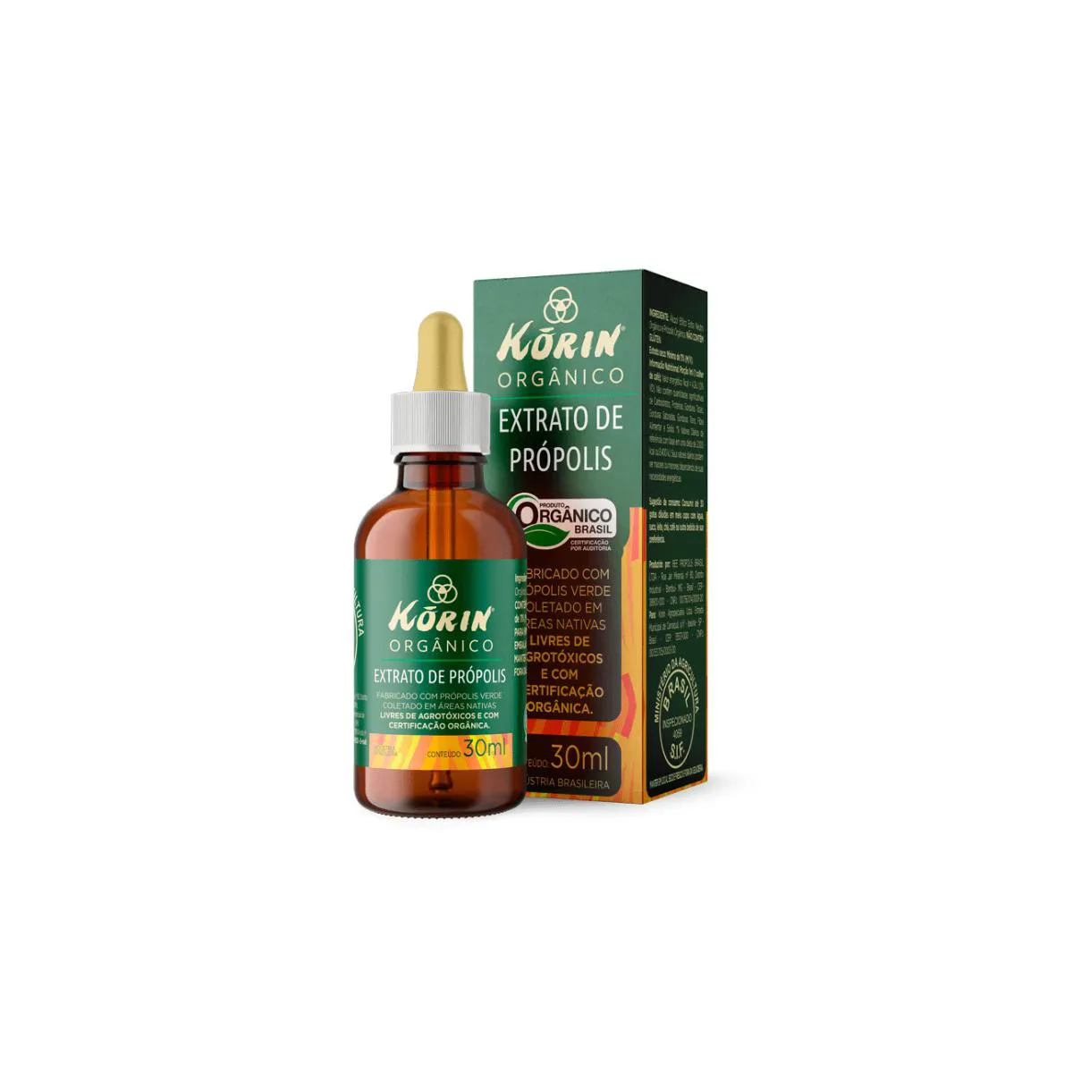 Extrato de Própolis Verde Orgânico 30ml