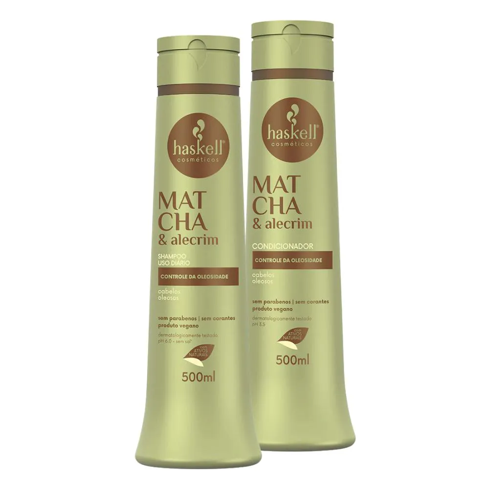 Kit Alecrim Haskell Shampoo + Condicionador 500ml