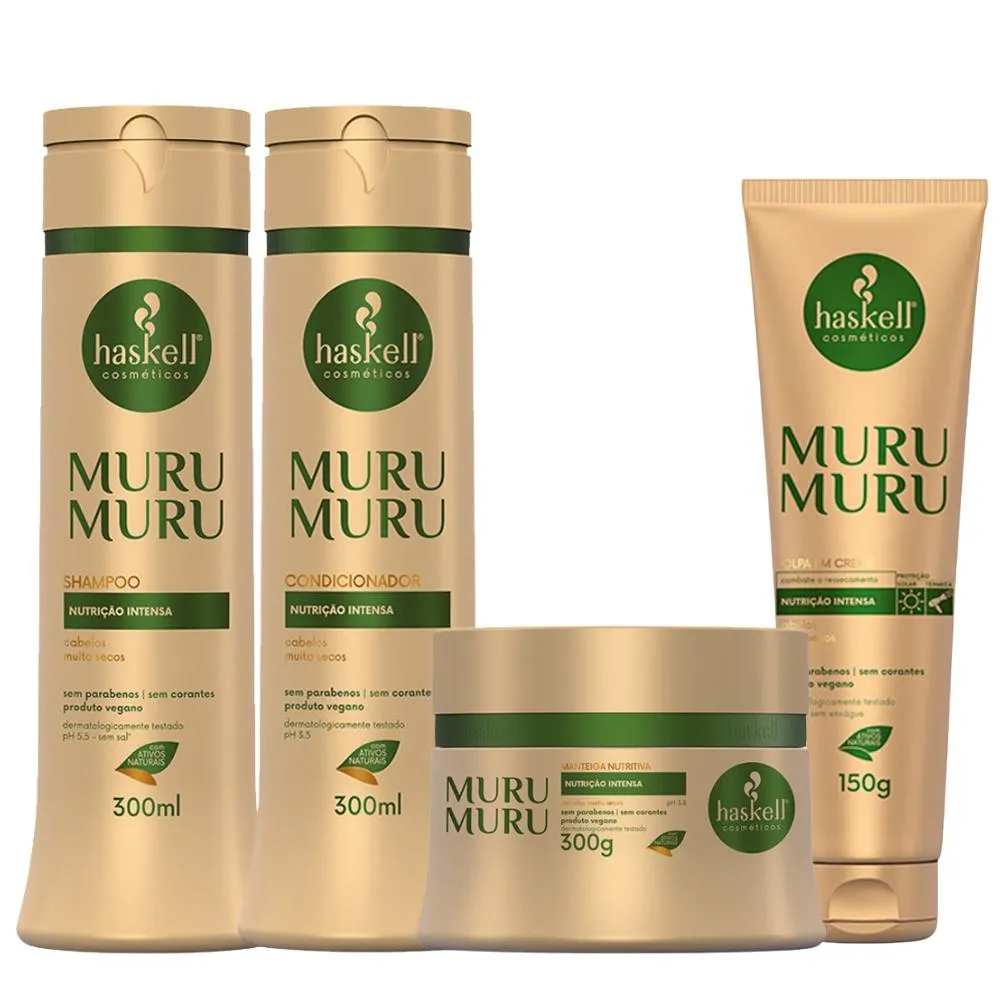 Kit Haskell Murumuru Nutrição Protetora (4 Produtos)