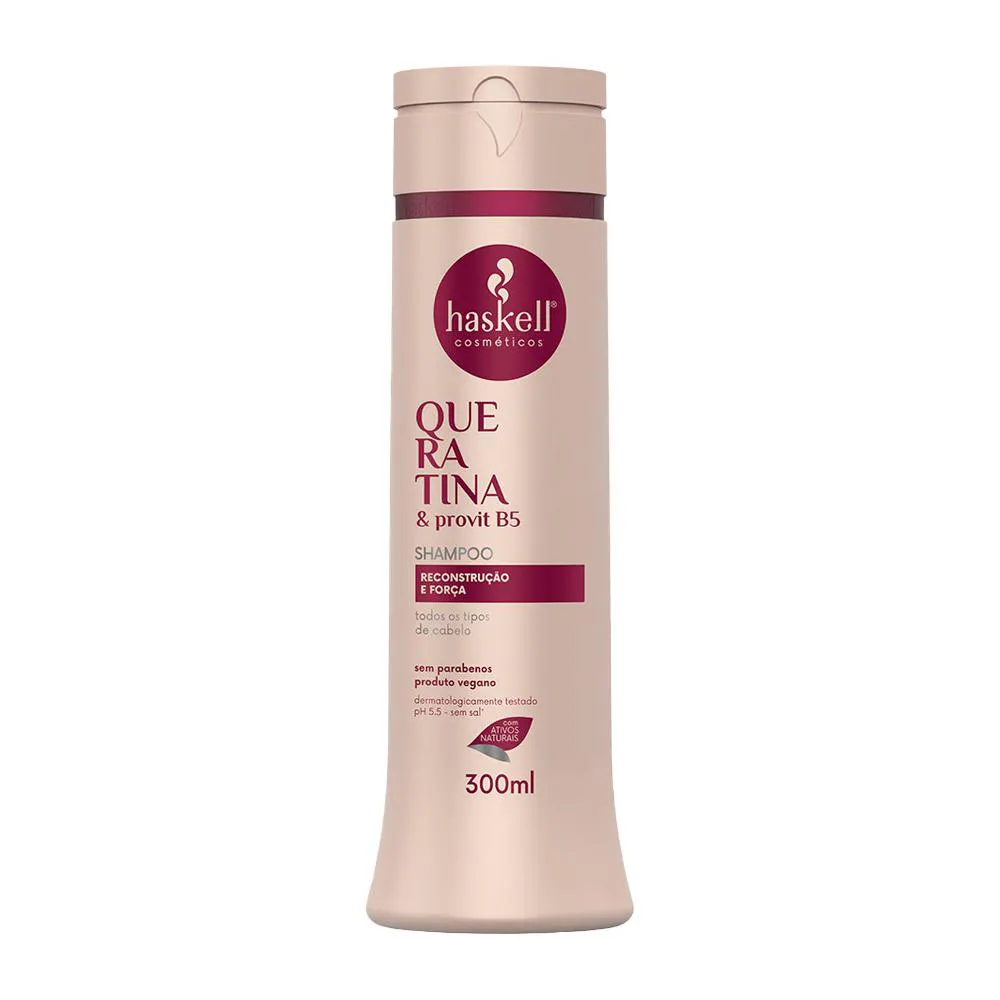 Shampoo Haskell Queratina & Provit B5 300ml