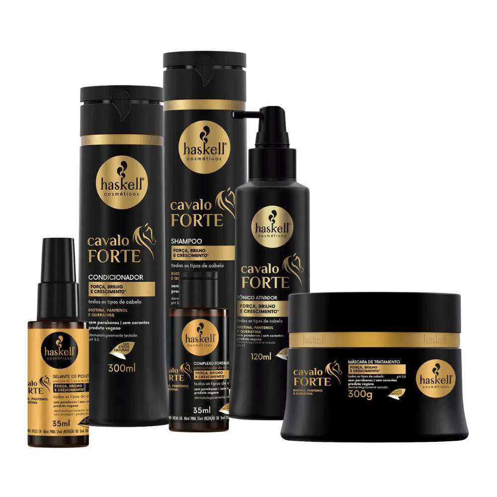 Kit Cavalo Forte Haskell 300mL c/6 Itens