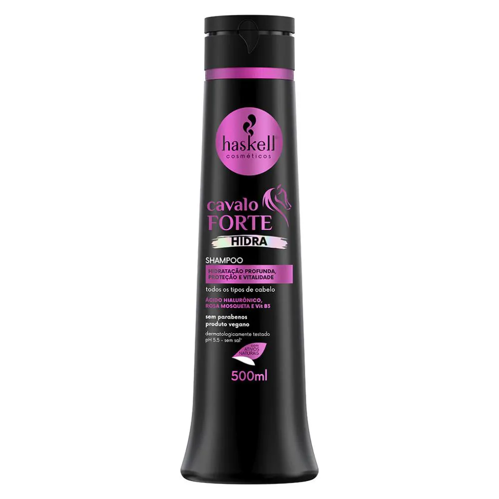 Shampoo Haskell Cavalo Forte Hidra Hidratação 500ml