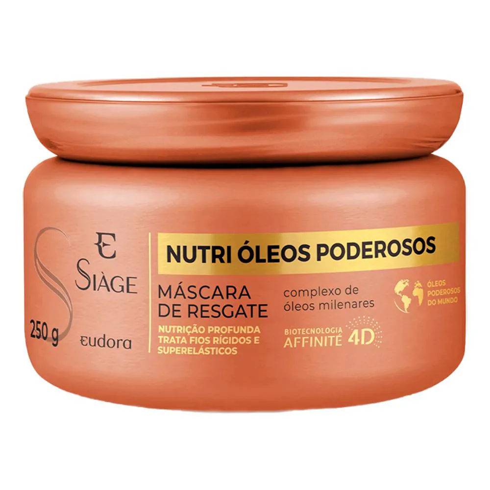 Máscara Capilar Siàge Nutri Óleos Poderosos 250g