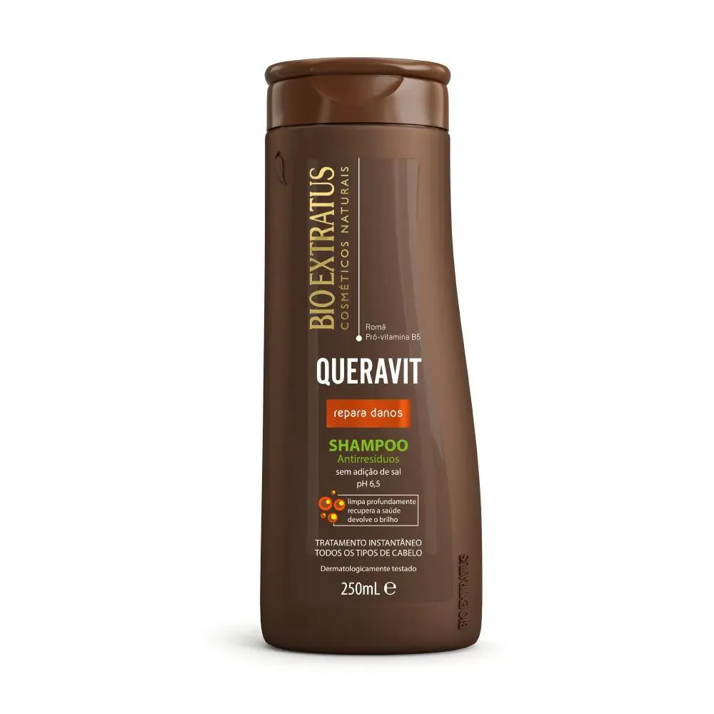 Shampoo Antirresíduos Bio Extratus Queravit 250ml