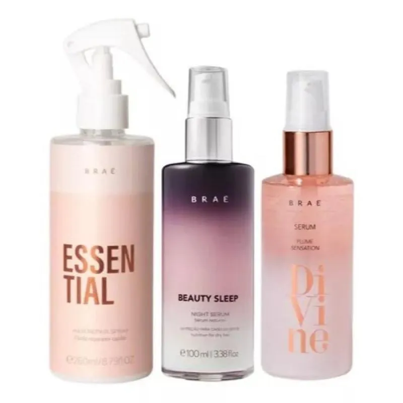 Kit Braé Divine Plume Sensation + Essential 260ml +  Beauty Sleep