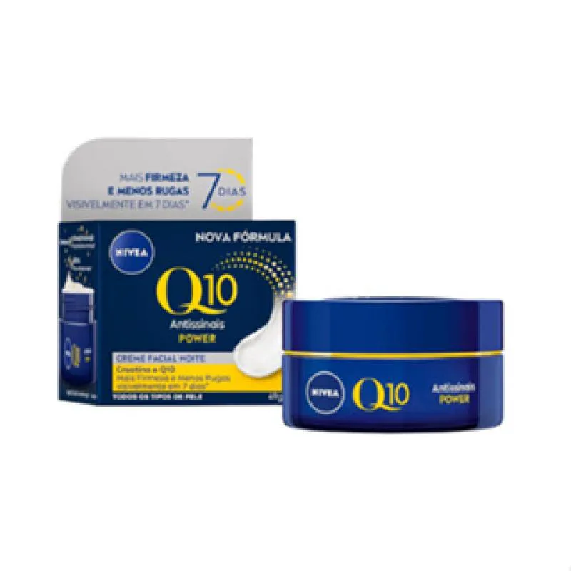 Nivea Antisinals + Elasticidade Q10 Power Night 50g