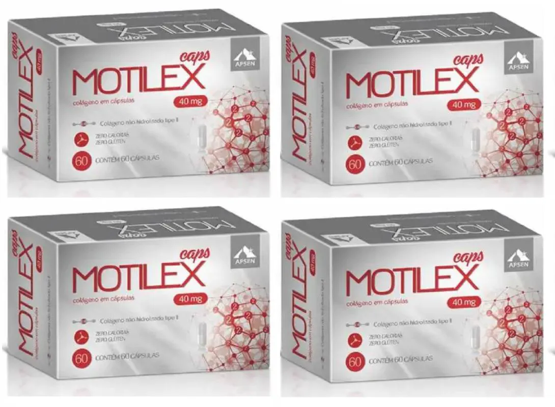 MOTILEX 40mg KIT C/4 CAIXAS C/60 CÁPSULAS CADA
