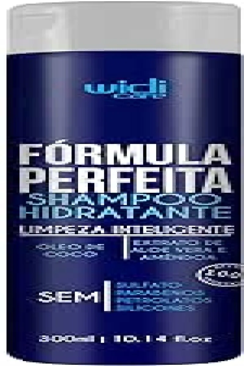 Fórmula Perfeita Shampoo Hidratante - Widi Care