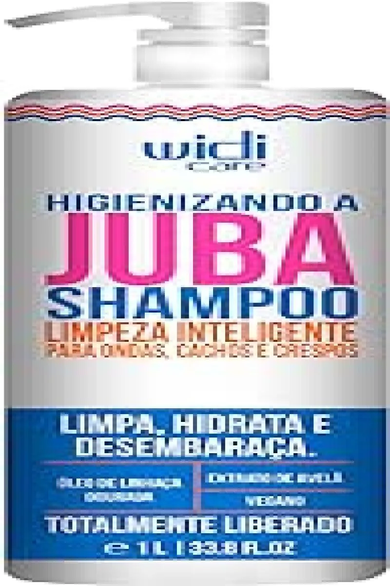 Higienizando a Juba Shampoo 500 ml- Widi Care