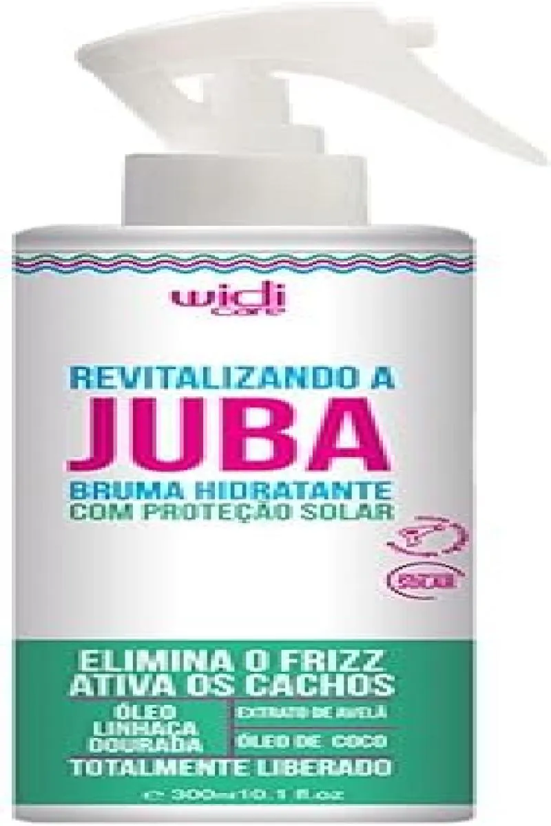 Revitalizando a Juba  Bruma Hidratante Widi Care