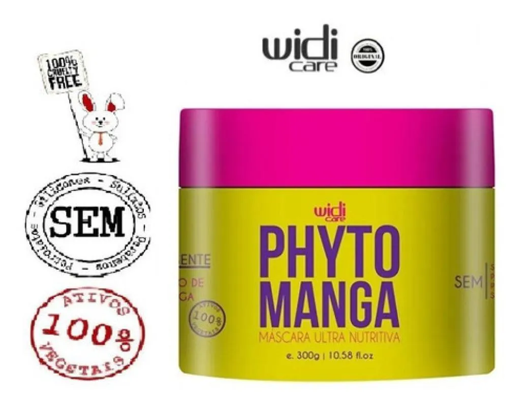 Máscara Ultra Nutritiva Phytomanga  Widi Care Cream 300gr