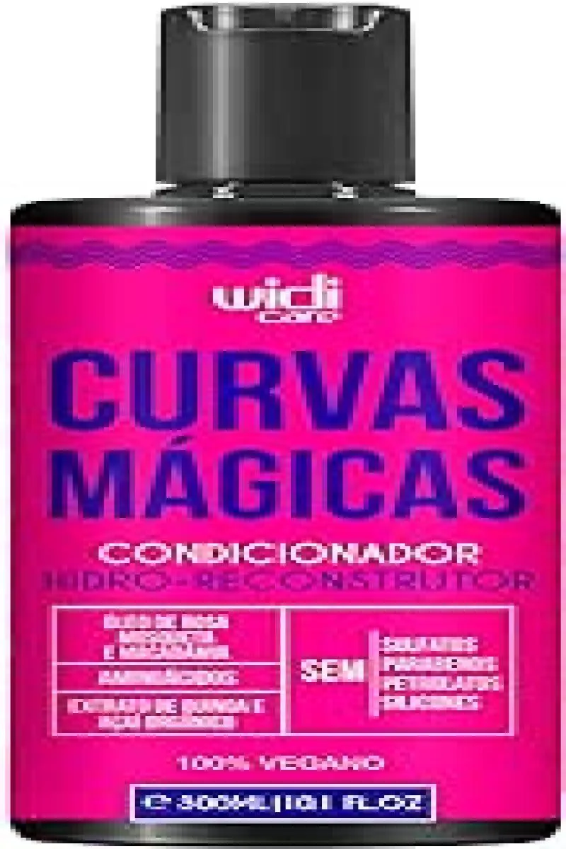 Condicionador Hidro-Reconstrutor Curvas Mágicas - Widi Care NOVO