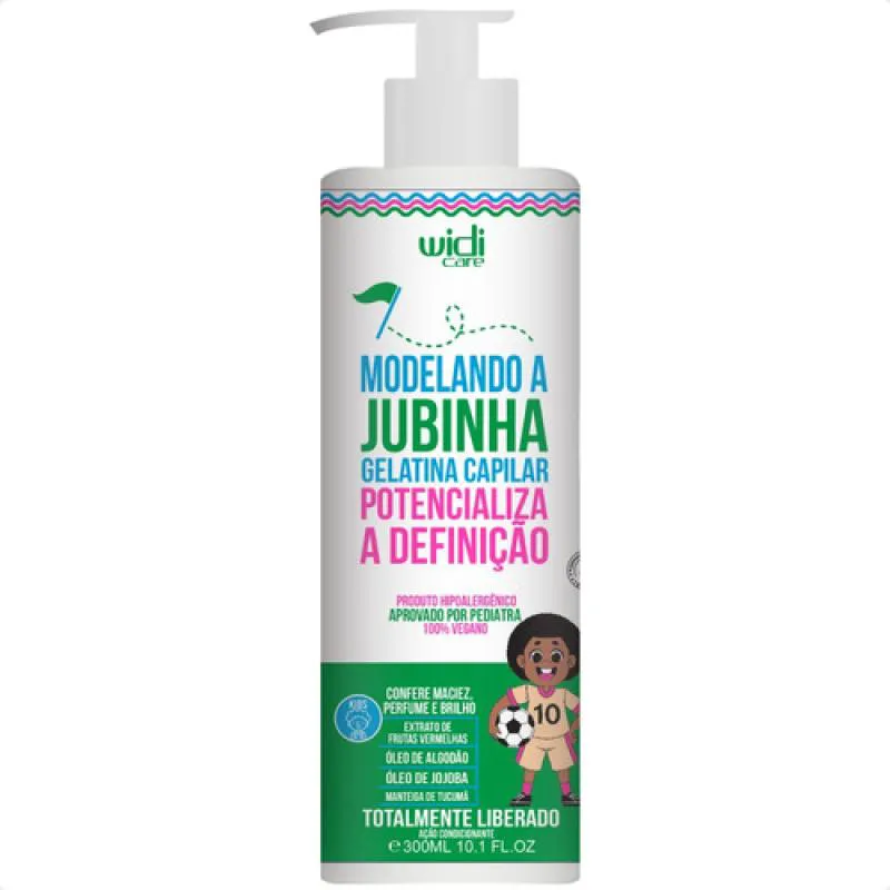 Modelando A Jubinha Gelatina Capilar 300g - Widi Care