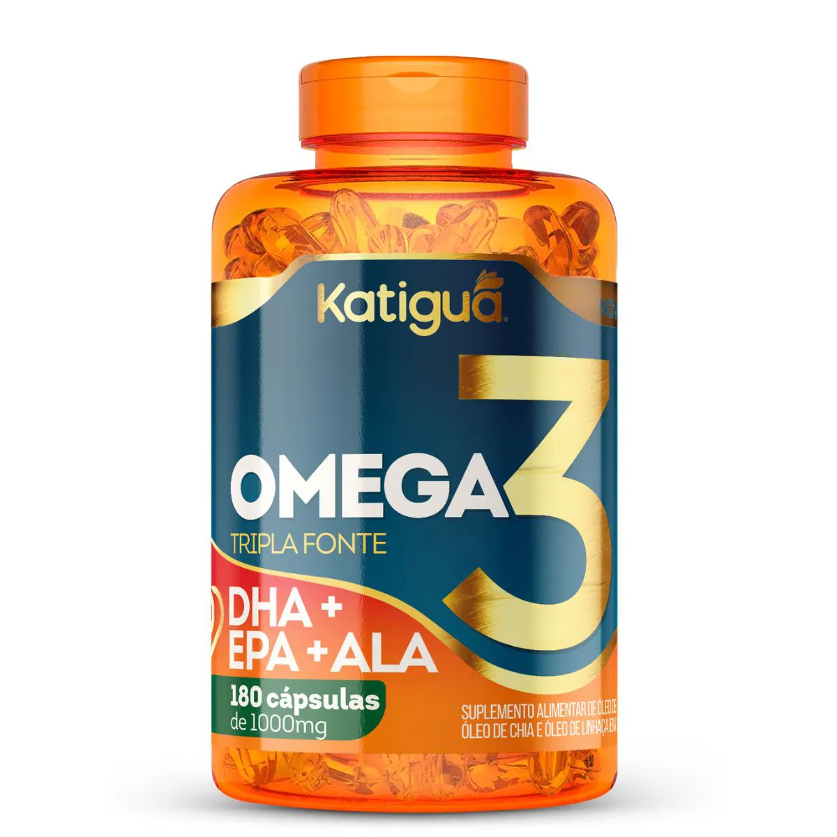 Omega 3 Tripla Fonte 1000MG 180CAPS Natural