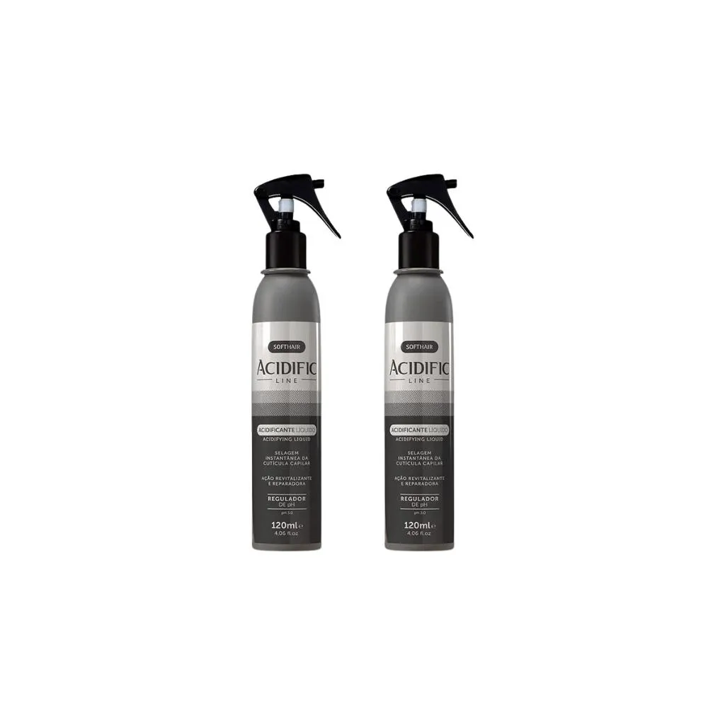 Spray Soft Hair 120ml Acidificante-Kit C/2un