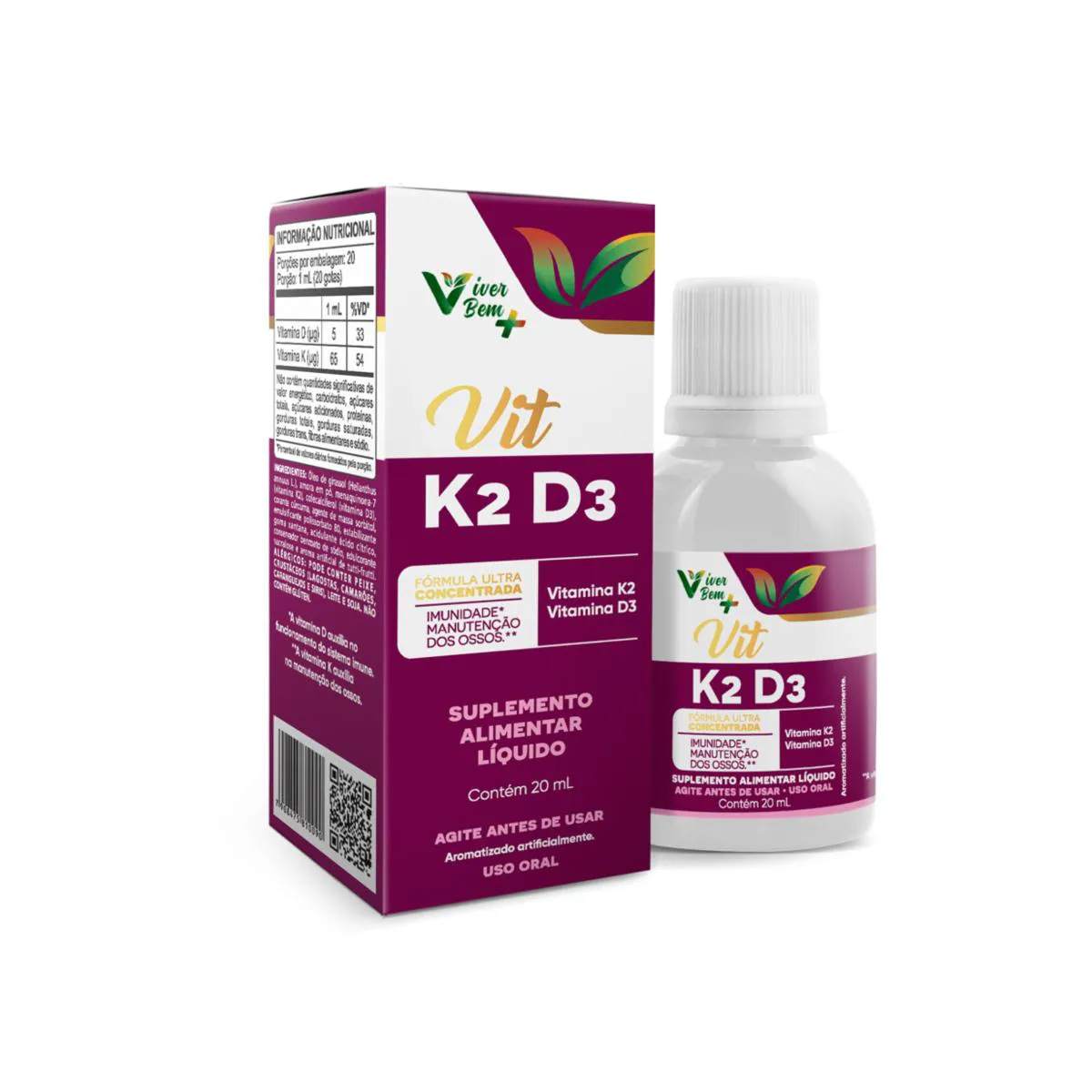 VIT K2 D3 20 ML