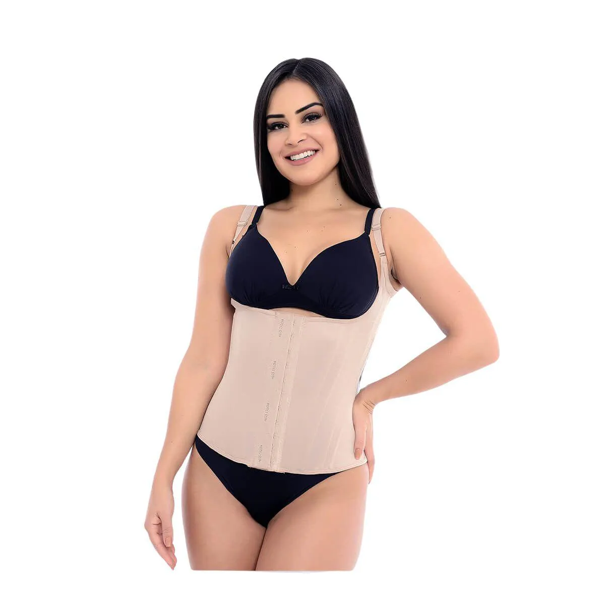 Cinta Corselet Modeladora Feminina Redutora Abdominal Queima XG