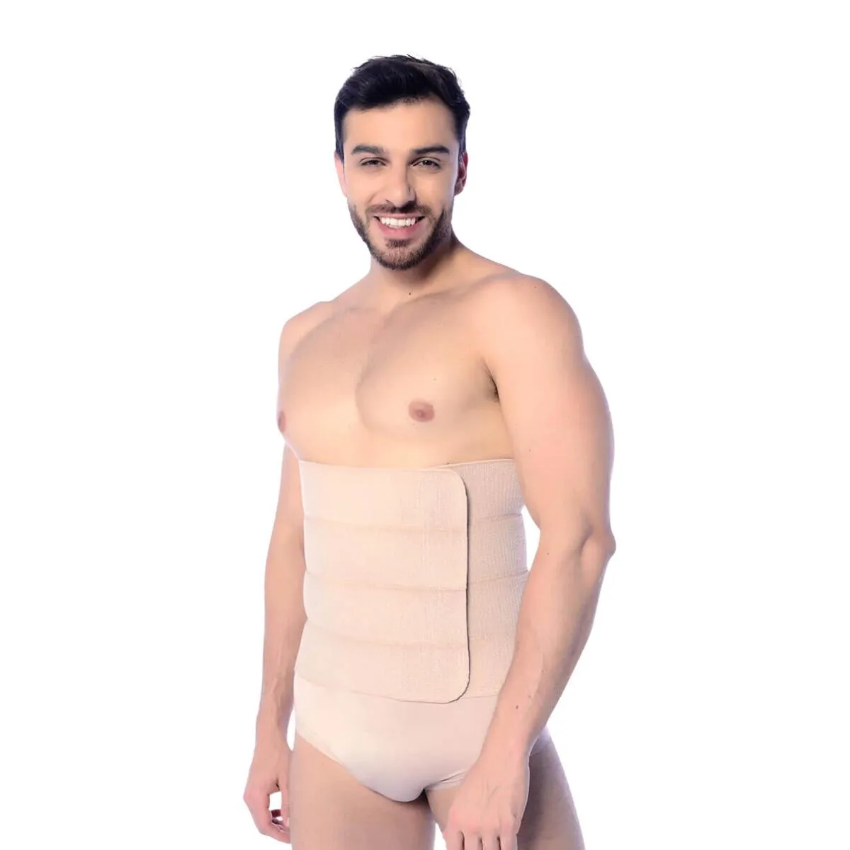 Cinta Faixa Abdominal Elastica Modeladora Unissex 30cm M