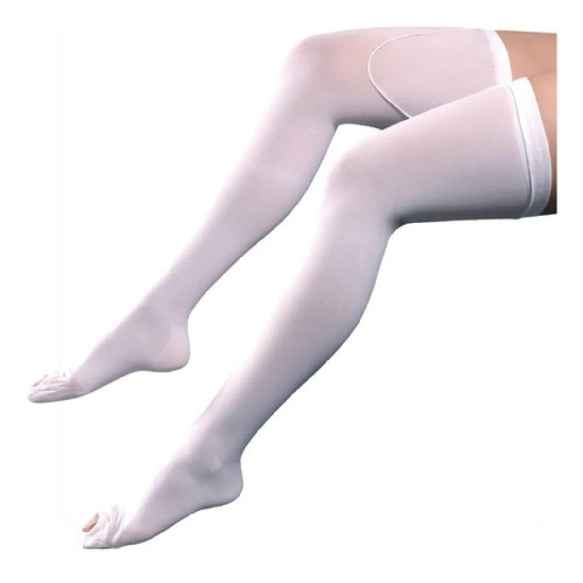 Meia Antitrombo 7/8 Aes AGH 18Mmhg - Pé Aberto Branca Venosan M