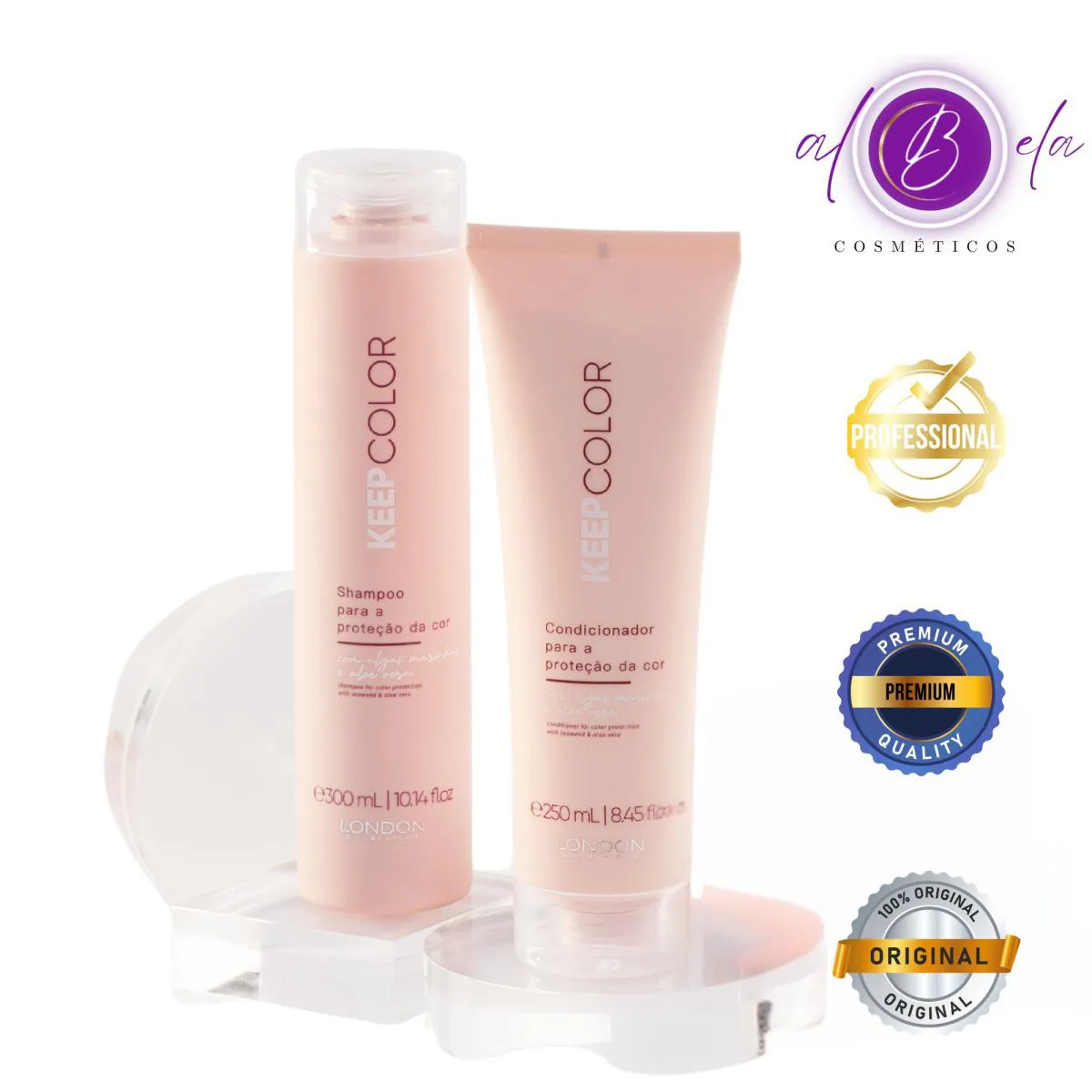 Kit Keep Color Home Care - Shampoo + Condicionador | London Cosméticos