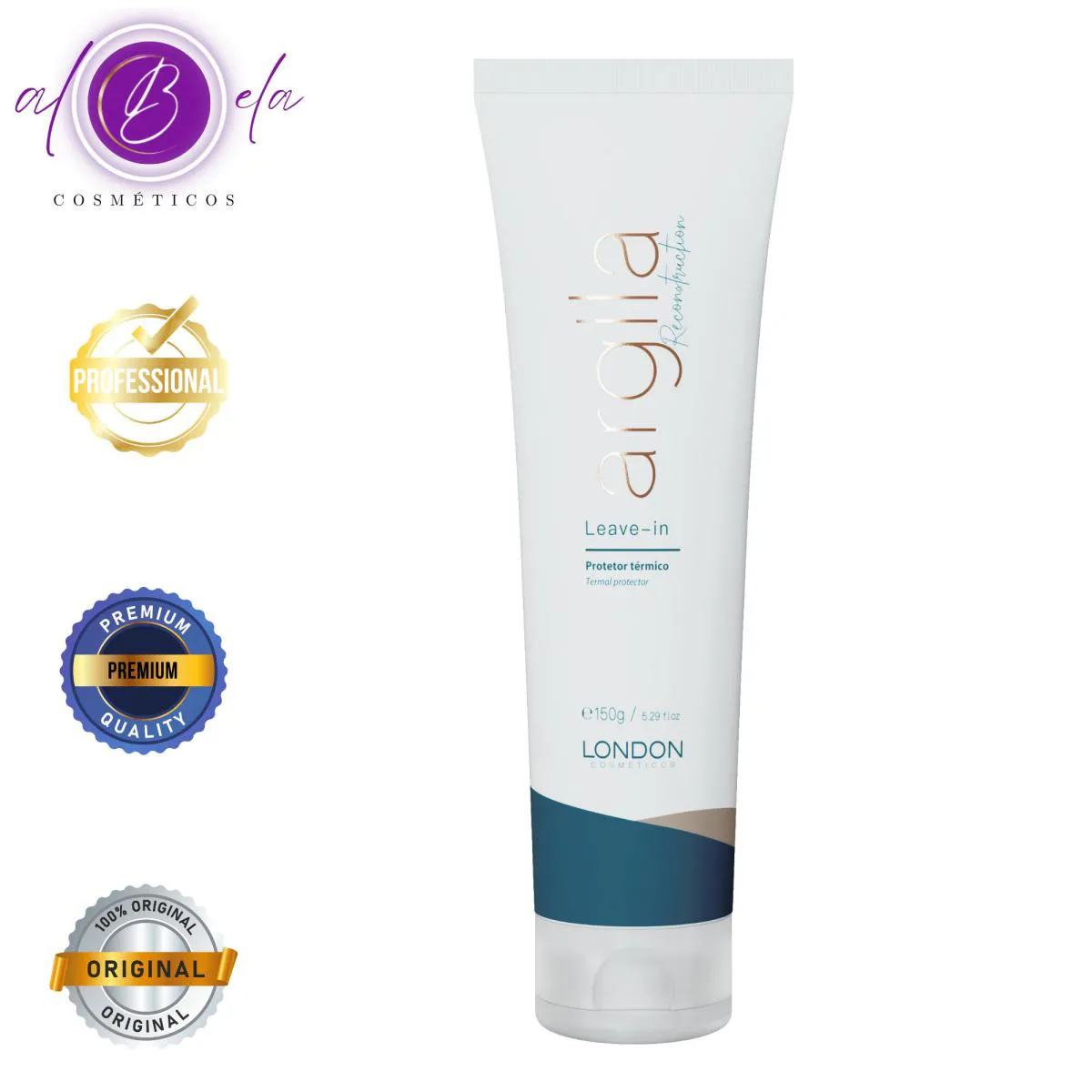 Leave-in Finalizador 150g Argila Reconstruction | London Cosméticos