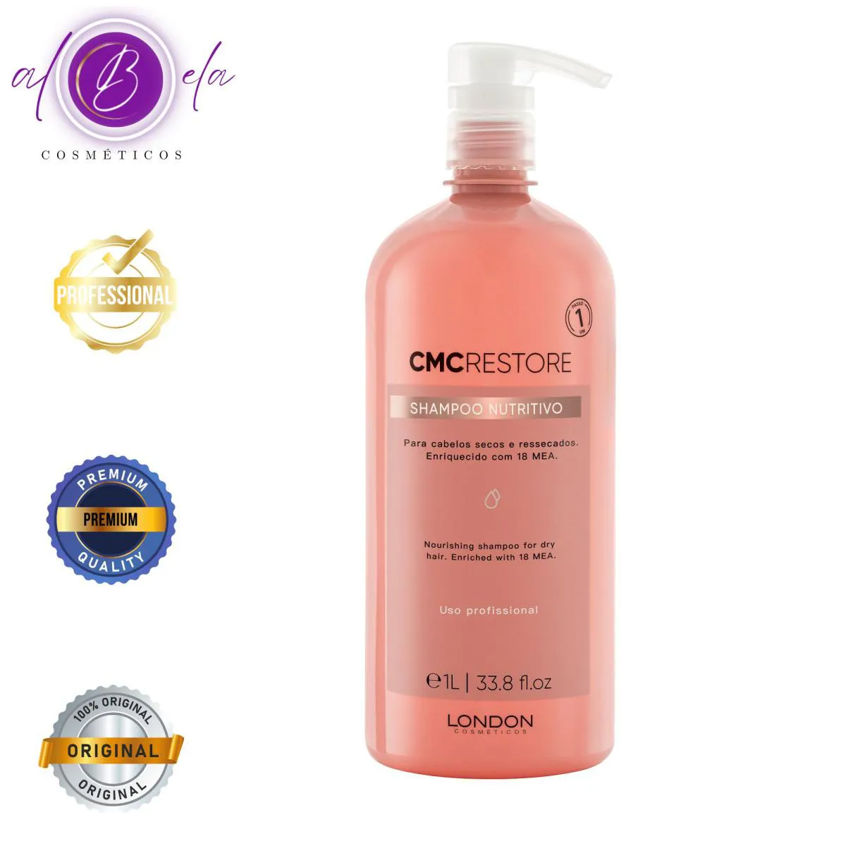 Shampoo 1l CMC Restore | London Cosméticos