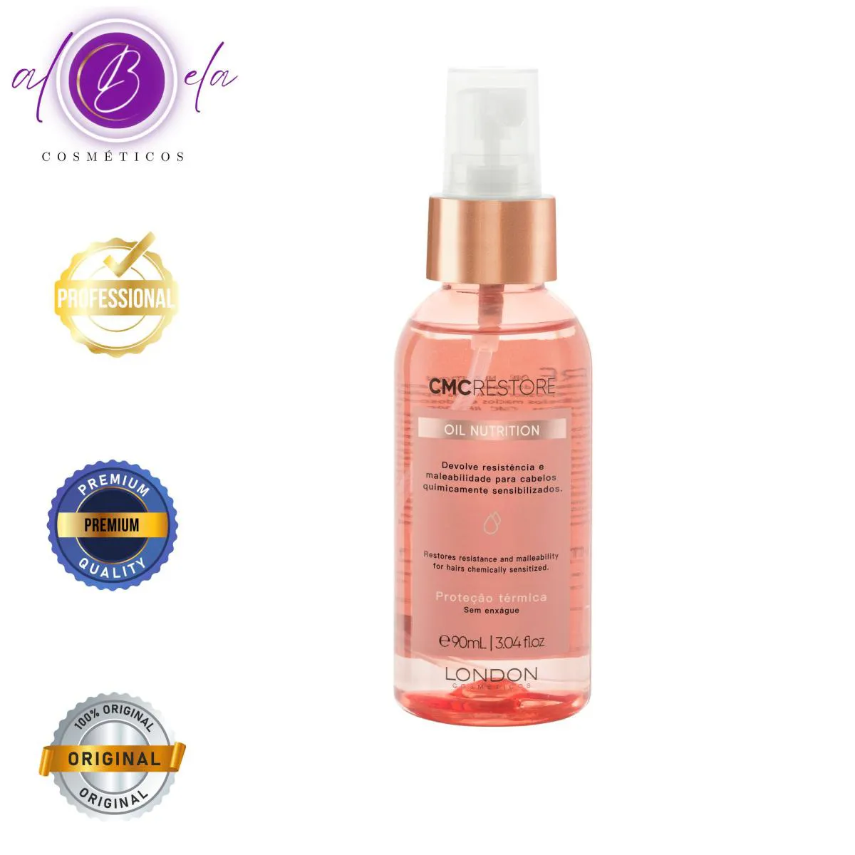 Protetor Térmico Oil Nutrition 90ml CMC Restore | London Cosméticos