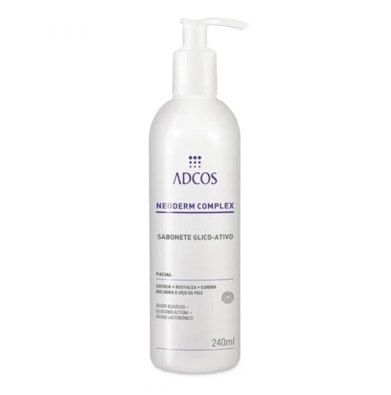 Sabonete Líquido Adcos Neoderm Complex Glico-Ativo 240ml