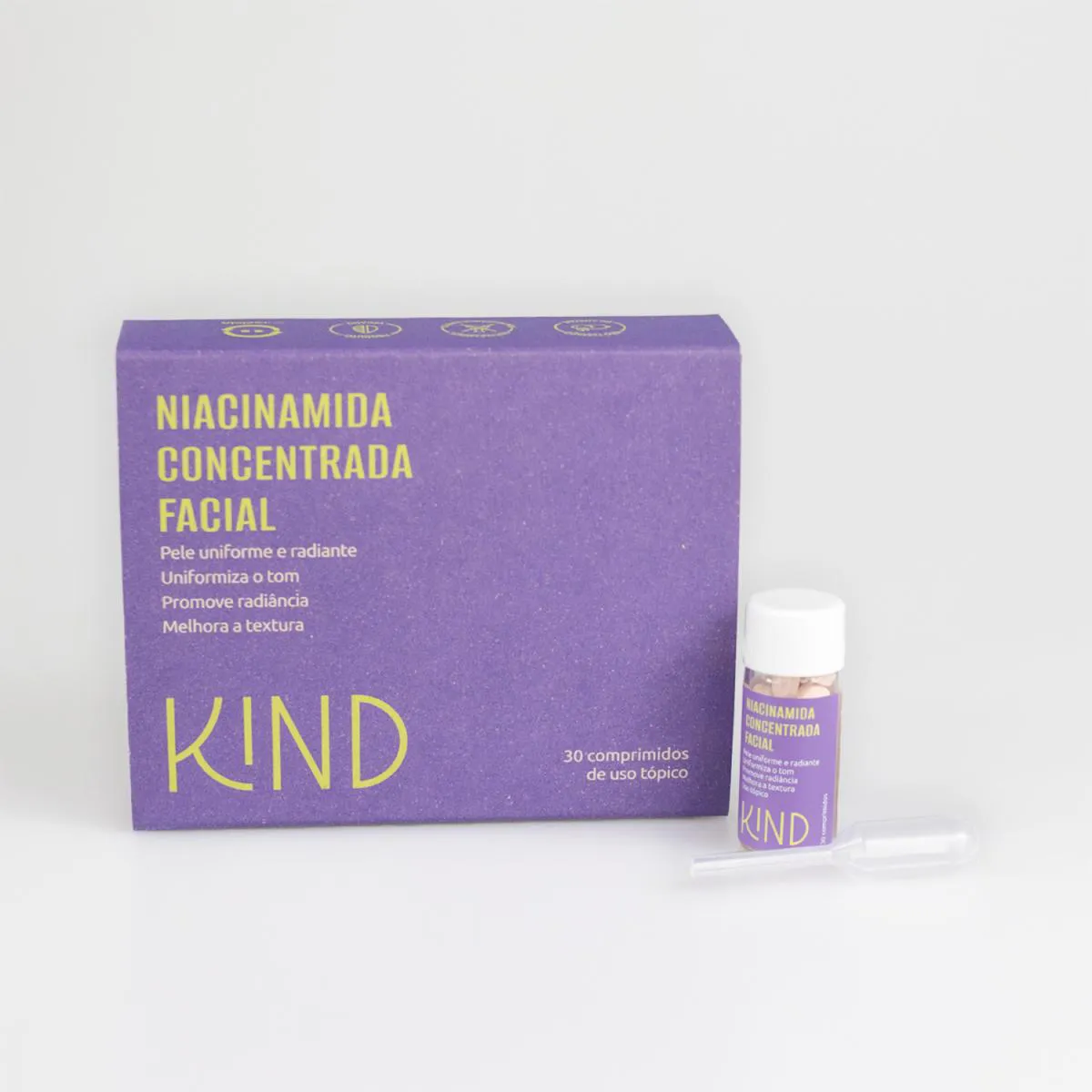 Niacinamida Concentrada Facial - 30 Comprimidos