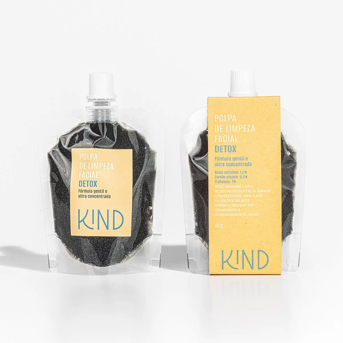 Kind Polpa De Limpeza Facial Detox 80G